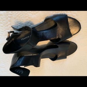 Franco Sarto black sandal.